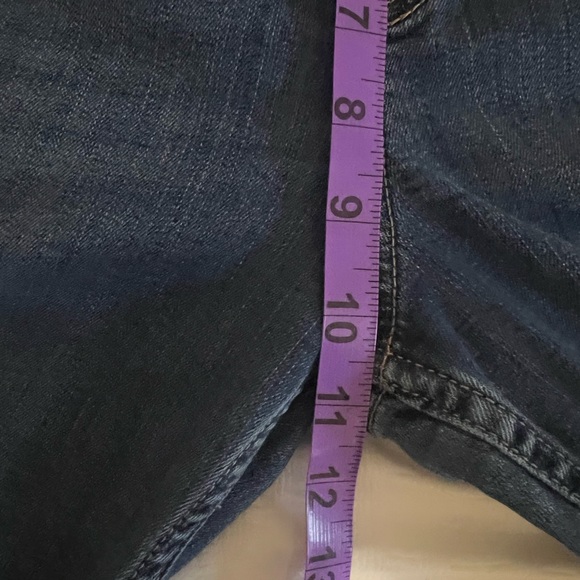 7 for All Mankind straight leg dark wash - Picture 5 of 7